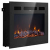 VEVOR 36 inch Electric Fireplace, Wall Mounted Recessed Fire Place with Remote Control, Timer, 1500W, Adjustable Flame Color Brightness, Touch Screen, Overheat Protection, for Living Room,Bedroom