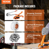 VEVOR PP Banding Strapping Kit with Strapping Tensioner Tool, Banding Sealer Tool, 328 ft Length, 100 Metal Seals, Pallet Packaging Strapping Banding Kit, Banding Packaging Strapping for Packing