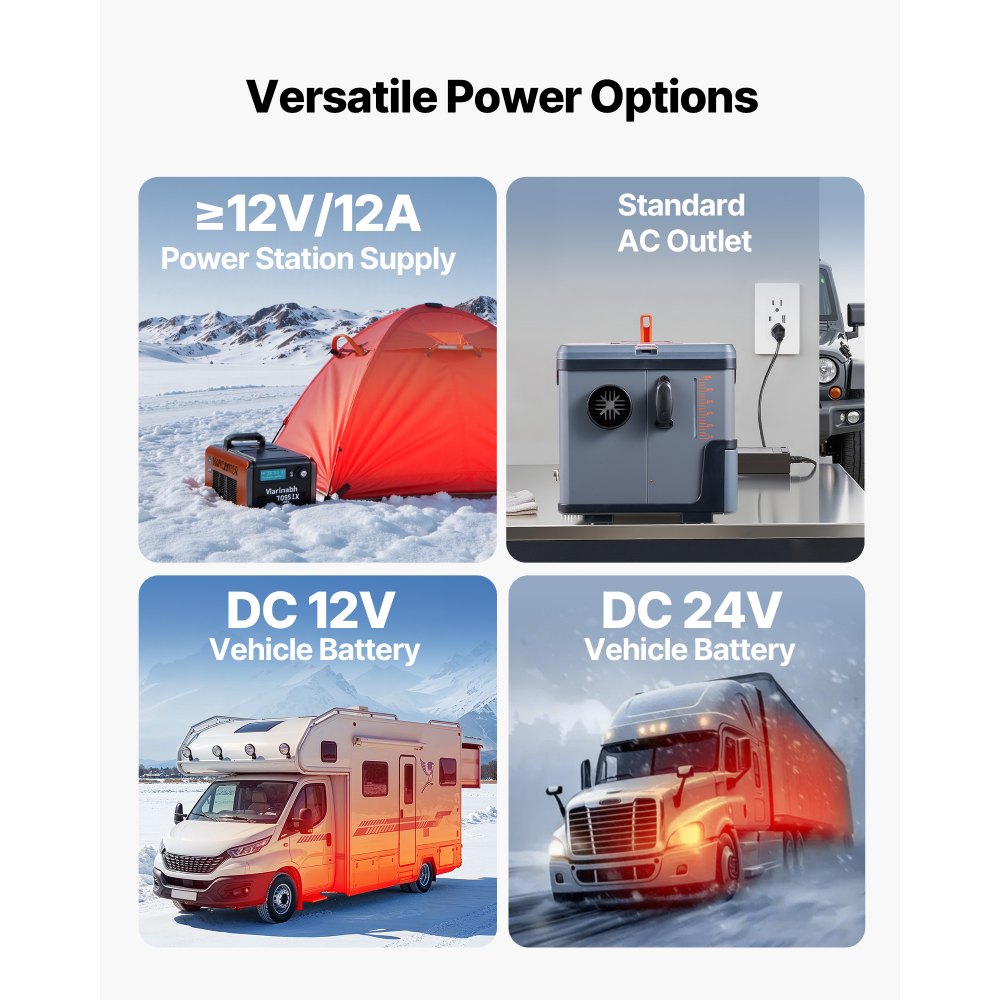 VEVOR Diesel Heater, 8KW, DC 12V/24V, All in One Portable Diesel Air Heater with Bluetooth APP Control, Remote Control and LCD Screen, 1.3 Gal Fuel Tank for Trucks, Vans, RVs, Campers, and Garages