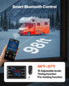 VEVOR Diesel Heater, 8KW, DC 12V/24V, All in One Portable Diesel Air Heater with Bluetooth APP Control, Remote Control and LCD Screen, 1.3 Gal Fuel Tank for Trucks, Vans, RVs, Campers, and Garages
