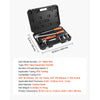 VEVOR PEX Pipe Expander Tool Kit, Manual Tubing Expansion Tool for 3/8", 1/2", 3/4", 1" PEX Pipes - with 4 Expanding Heads, Pipe Cutter & Carrying Case for Radiant Heating & Water Plumbing System