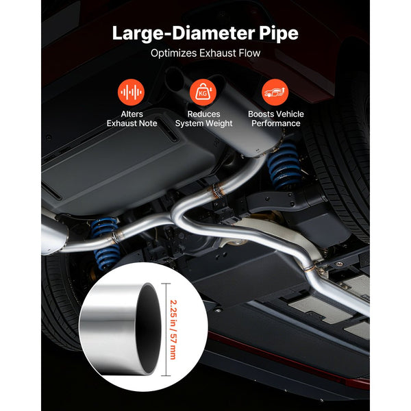 Vevor Exhaust Pipe 8-Piece 2.25