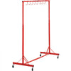 VEVOR Painting Rack, 1500 -2000 mm Adjustable Height, 66 lbs Capacity Automotive Paint Rack Stand, 8 Hooks Painting Drying Rack with 4 Swiveling Wheels, Auto Body Stand for Auto Repair Shops & Garage