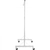 VEVOR Painting Rack, 5 ft-7 ft Adjustable Height, 66 lbs Capacity Automotive Paint Rack Stand, 8 Hooks Painting Drying Rack with 4 Swiveling Wheels, Auto Body Stand for Auto Repair Shops & Garage