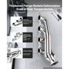 VEVOR Exhaust Headers Manifold Replacement for Chevy LS1 LS2 LS3 LS6 LS7, LS Engine Swap Conversion Exhaust Headers, Stainless Steel, Complete Hardware for Improved Exhaust Flow & Engine Performance