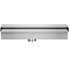 VEVOR Pool Fountain Stainless Steel Pool Waterfall Spillway with Pipe Connector Rectangular Garden Outdoor (11.8\")