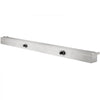 VEVOR Pool Fountain Stainless Steel Pool Waterfall 35.4\" x 4.5\" x 3.1\"(W x D x H) with LED Strip Light Waterfall Spillway with Pipe Connector Rectangular Garden Outdoor