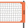 VEVOR Outdoor Portable Volleyball Net System, Adjustable Height Aluminum Poles, Professional Volleyball Set with PVC Volleyball, Pump, Carrying Bag, Heavy Duty Volleyball Net for Backyard, Beach, Lawn