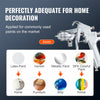VEVOR Spray Paint Pressure Pot, 15L/3.75gal Pressure Pot Tank, 60 psi Adjustale Pressure, Steel Pressure Pot Paint Tank with Spray Gun, Hoses, Pressure Gauge, for Home Decor and Industry Painting