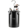 VEVOR Spray Paint Pressure Pot, 15L/3.75gal Pressure Pot Tank, 60 psi Adjustale Pressure, Steel Pressure Pot Paint Tank with Spray Gun, Hoses, Pressure Gauge, for Home Decor and Industry Painting