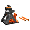 VEVOR Hydraulic Bottle Jack and Jack Stand in One 2 Ton (4409.3 lbs) Lift, for Compact Car, Subcompact Car & Motorcycle, 8.78"-18.39" Lifting Range, All-in-One Heavy Duty Vehicle Unijack, Wide Base