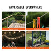 VEVOR Wire Rope Kit, 1/8" 100 ft 304 Stainless Steel Cable with 59 Accessories, 650 lbs Breaking Strength, 7x7 Strands Construction Marine Aircraft Grade for Handrail Stair Decking Fence Outdoors