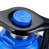 VEVOR Air Hydraulic Bottle Jack, 32 Ton (70546.9 lbs) Capacity, 10-16.3 Inch Lifting Range, Pneumatic/Manual Heavy Duty Welded Bottle Jack with Pump for Car, SUV, Pickup, Truck, RV, Auto Repair, Blue