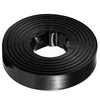 VEVOR Discharge Hose 2" x 100 ft PVC Lay Flat Backwash Water Pump Hose, for Swimming Pool Sand Filter & Sump Pump, Heavy Duty, Water Transfer Drainage, Weather & Burst-Resistant, with Clamps, Black