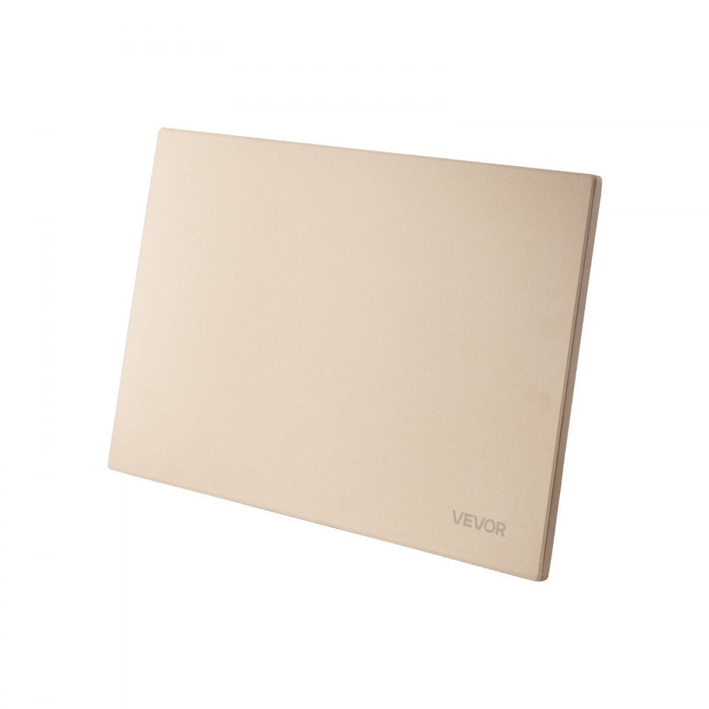 VEVOR Pizza Stone, 20 x 14 x 0.67 in Rectangular Pizza Stone, Extra Large Baking-Stone with Scraper, 1450℉ Heat-Resistant Cordierite, for Oven, BBQ Griller, Baking Bread & Pizza