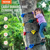 VEVOR Ninja Tree Climbing Kit, 12 Tree Climbing Holds and 6 Ratchet Straps, Large Climbing Rocks for Kids and Adults Climber, Various Colors and Shapes, for Outdoor Ninja Warrior Obstacle Training