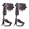 VEVOR Tree Climbing Spikes, 1 Pair Alloy Steel Climbing Spurs, 350lbs Load Capacity Tree Climbing Gear with Straps and Spike Protectors, Arborist Equipment for Climbers, Hunting, Fruit Picking, Brown
