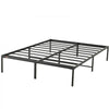 VEVOR 14 Inch Queen Metal Bed Frame Platform, No Box Spring Needed, 1500 lbs Loading Capacity Embedded Heavy Duty Mattress Foundation with Steel Slat Support, Easy Assembly, Noise Free