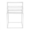 VEVOR Towel Rack, 8 Bars Outdoor PVC Towel Holder, Freestanding Pool Towel Hanger Stand Next to Hot Tub, Outdoor Indoor Quilt Drying Rack Organizer, Ideal for Poolside, Bathroom, Spa, White
