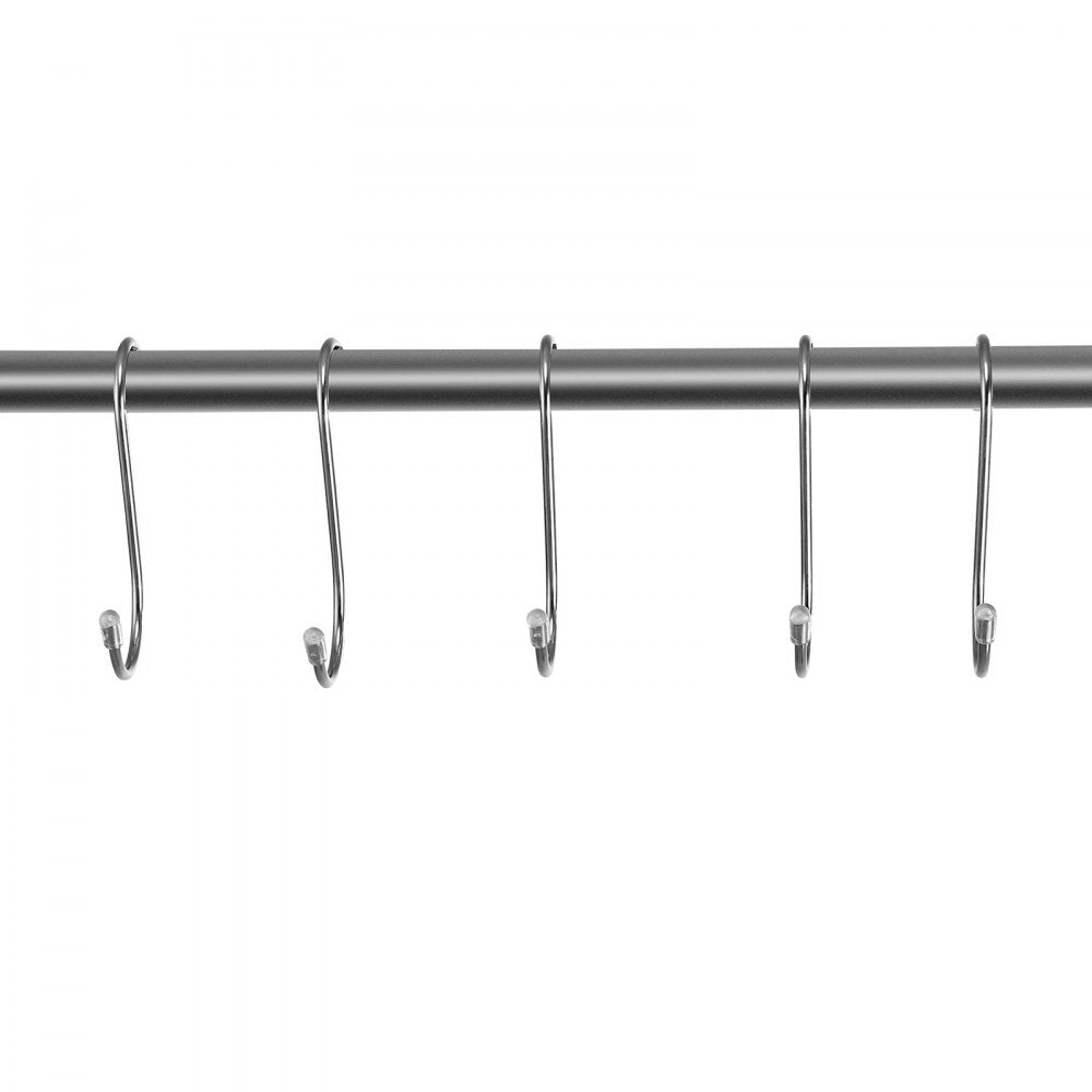 VEVOR S Hooks 40 Pack, 3.4 Inch Metal S Shaped Hangers of 22.05 LBS Load Capacity, Heavy Duty Stainless Steel Hanging Hooks for Hanging Plants, Jeans, Clothes in Garden, Closet, Kitchen, Bathroom