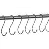 VEVOR S Hooks 40 Pack, 3.4 Inch Metal S Shaped Hangers of 22.05 LBS Load Capacity, Heavy Duty Stainless Steel Hanging Hooks for Hanging Plants, Jeans, Clothes in Garden, Closet, Kitchen, Bathroom