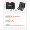 VEVOR Torx Bit Socket and External Torx Socket Set, 60-Piece T6-T70, TT6-TT70, TP8-TP60, E4-E24, S2 Alloy Steel and Cr-V Steel, 1/4 in, 3/8 in, and 1/2 in Drives, with Enhanced Storage Case, Hand Use
