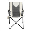 VEVOR Folding Camping Chair, 3 Reclining Positions, Outdoor High Back Camping Chair, 260lbs Weight Capacity, Full Padded Beach Chairs with Armrest & Headrest, Portable Lawn Chairs for Sports Travel