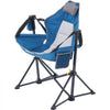 VEVOR Reclining Camping Chair, 300 lbs Load Camping Hammock Chair, Rocking Lounge Folding Chair with Cup Holder Storage Bag Headrest & Adjustable Backrest, for Camping and Other Outdoor Activities