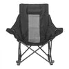 VEVOR Rocking Camping Chair, Portable Folding Rocker, Heavy-Duty Lawn Chair Recliner with Cupholder & Pocket, Supports 225lbs, Fully Padded Camp Chairs for Outdoor Patio Backyard Porch Garden