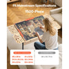 VEVOR 1500 Piece Puzzle Table with Legs, 4 Drawers and Cover, 34x25 in Portable Wooden Board with Wheels, Jigsaw Puzzle Accessories for Adults, Adjustable Height & 5-Tilting-Angle, Gift for Mom