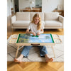 VEVOR 1500 Piece Puzzle Table with Folding Legs, 4 Drawers and Cover, 34x25 in Portable Wooden Board, Felt Surface Jigsaw Puzzle Accessories for Adults, Adjustable 6-Tilting-Angle, Gift for Mom