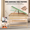 VEVOR 1500 Piece Puzzle Table with Folding Legs, 4 Drawers and Cover, 32.7"x24.6" Wooden Jigsaw Puzzle Plateau, Adjustable 3-Tilting-Angle Puzzle Board, Puzzle Storage System for Adults, Gift for Mom