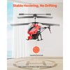 VEVOR RC Helicopter, 2.4GHz Flying Remote Control Helicopter with Shooting Mode, 3.5 Channel RC Airplane for Kid, Altitude Hold, One-Key Takeoff/Landing & LED Lights, Toys for Kids Ages 14 and up