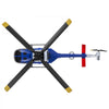 VEVOR RC Helicopter, 2.4GHz 4-Propeller Remote Control Helicopter with 6-Axis Gyro, 4-Channel RC Airplane for Beginner, LED Light & One-Key Takeoff/Landing, Plane Toys for Kids Ages 8 and up