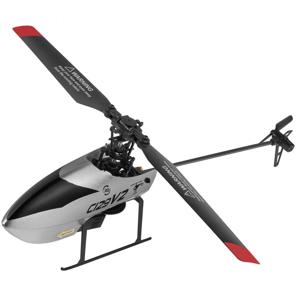 VEVOR RC Helicopter, 2.4GHz Single Propeller Remote Control Helicopter with Gyro, 4-Channel RC Airplane for Beginner,  39 Min Flight Time, One-Key Takeoff/Landing, Toys for Kids Ages 8 and up