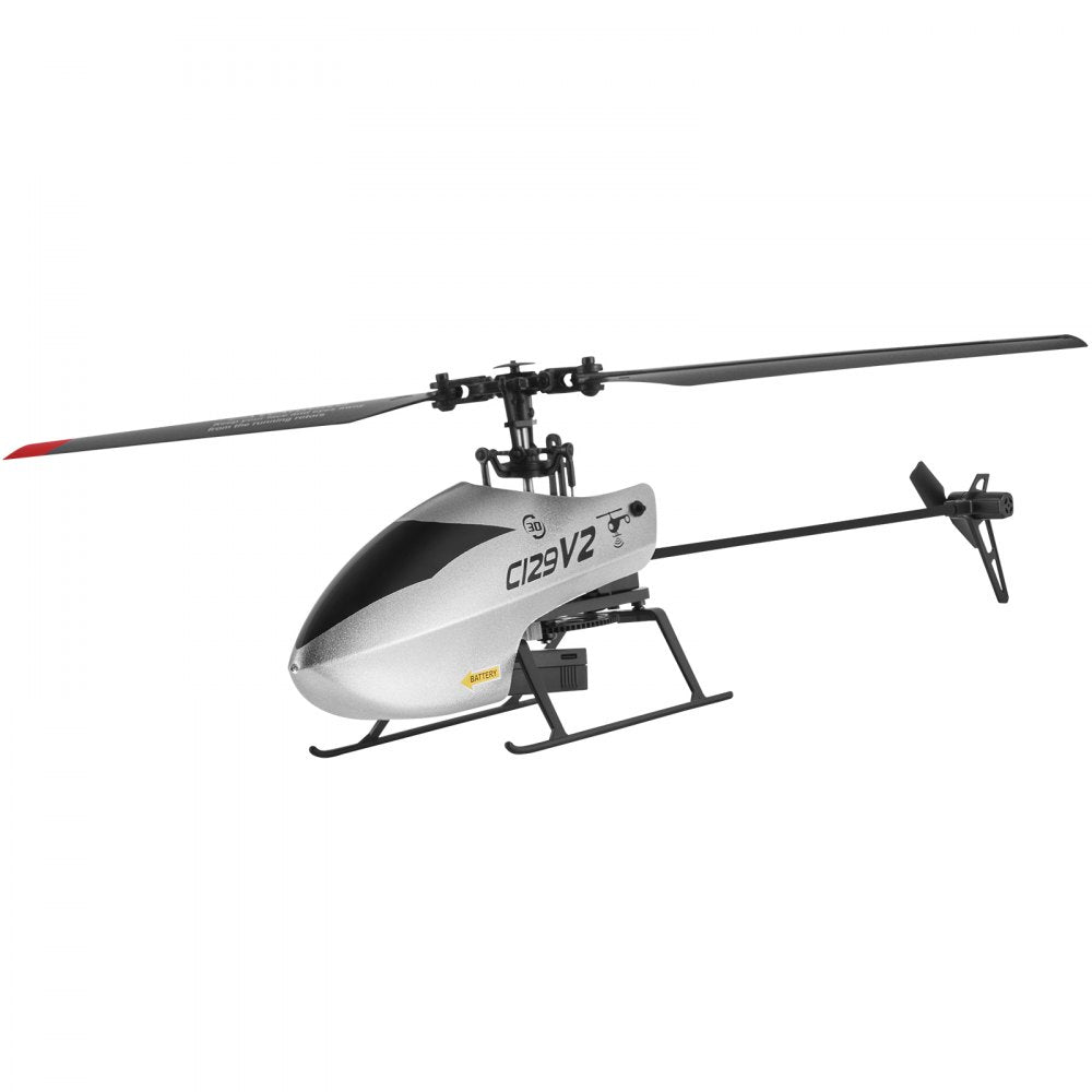 VEVOR RC Helicopter, 2.4GHz Single Propeller Remote Control Helicopter with Gyro, 4-Channel RC Airplane for Beginner,  39 Min Flight Time, One-Key Takeoff/Landing, Toys for Kids Ages 8 and up