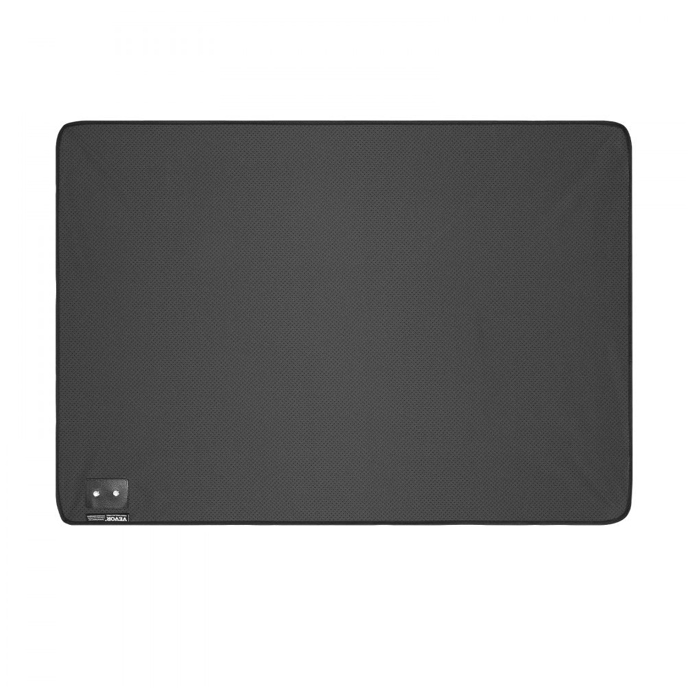 VEVOR Grounding Mat, 27 x 39 in Anti-Slip PU Leather Earthing Mat, with 15 Feet Grounding Cord, Grounding Pad for Sleep, Boost Energy, Improve Sleep, Reduce Anxiety at Home Office or Work