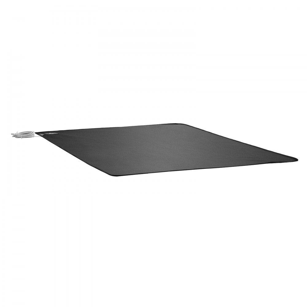 VEVOR Grounding Mat, 27 x 39 in Anti-Slip PU Leather Earthing Mat, with 15 Feet Grounding Cord, Grounding Pad for Sleep, Boost Energy, Improve Sleep, Reduce Anxiety at Home Office or Work