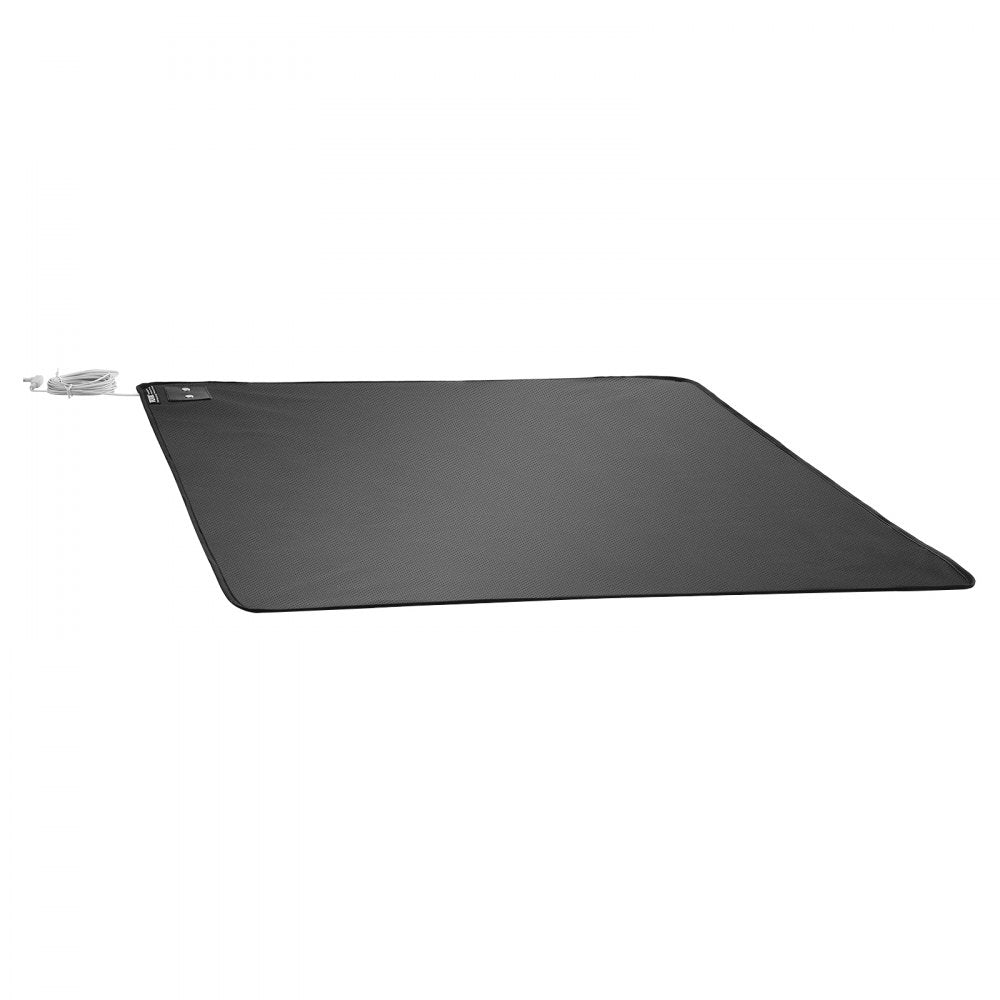 VEVOR Grounding Mat, 27 x 39 in Anti-Slip PU Leather Earthing Mat, with 15 Feet Grounding Cord, Grounding Pad for Sleep, Boost Energy, Improve Sleep, Reduce Anxiety at Home Office or Work