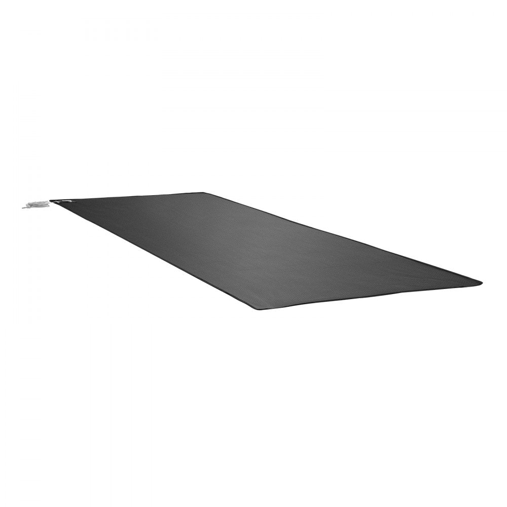 VEVOR Grounding Mat, 27 x 78 in Anti-Slip PU Leather Earthing Mat, with 15 Feet Grounding Cord, Grounding Pad for Sleep, Boost Energy, Improve Sleep, Reduce Anxiety at Home Office or Work