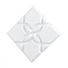 VEVOR 3D Wall Panels, 33-Pack 11.81 x 11.81 in PVC Modern Art Minimalist Floral Tiles, 32 Sq.Ft Coverage Accent Wall Panel, Interior Home Decor for Ceiling, Bedroom, Living & Gaming Room, Matte White