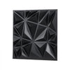 VEVOR 3D Wall Panels, 33-Pack 11.81 x 11.81 in PVC Modern Art Minimalist Diamond Tiles, 32 Sq.Ft Coverage Accent Wall Panel, Interior Home Decor for Ceiling, Bedroom, Living & Gaming Room, Matte Black