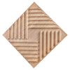VEVOR 3D Wall Panels, 12-Pack 19.7 x 19.7 in PVC Modern Art Minimalist Salt Tiles, 32 Sq.Ft Coverage Accent Wall Panel, Interior Home Decor for Ceiling, Bedroom, Living & Gaming Room, Light Wood Color