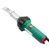 VEVOR Hot Air Plastic Welder, 1600W Hot Air Torch Pistol, 122-1112℉ PVC TPO Vinyl Heat Gun Welding Torch, Plastic Roofing Welding Kit with 9 Accessories- 4 Nozzles & 4 Seam Rollers for PP/PE/PVC Sheet