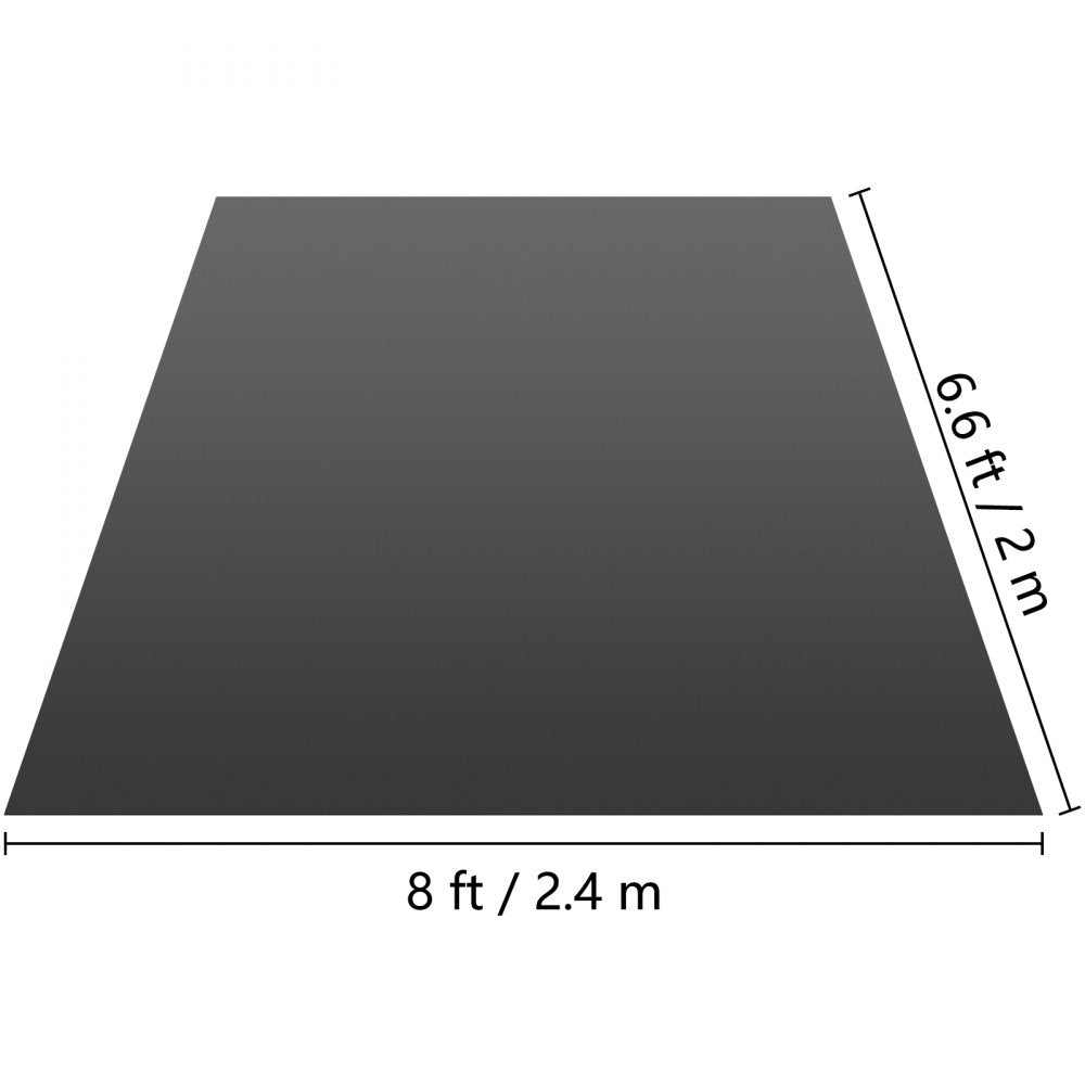 VEVOR Dance Floor Roll,6.6 x 7.9 ft Practice Dance Floor,1.5mm Thickness PVC Dance Flooring Dance Floor,Non-Slide &Wearproof Dance Floor Easy Cleaning for Ballet
