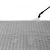 VEVOR Garage Floor Mat, 157.48 x 59.05 inch PVC Garage Flooring Roll, Non-slip Diamond Texture, 64.58 sq.ft Covering Space, Garage Mats for Under Cars, for Gyms Boats Car Trailer, Silver