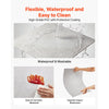 VEVOR 24 x 24 in PVC Ceiling Tiles 12-Pack Drop Ceiling Panels White Marble, PVC Foam Board, Grid Fit, Water-Resistant, Flexible Cut, Easy to Clean, Modern Decorative Finish for Home, Office Areas