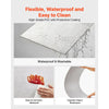 VEVOR 24 x 48 in PVC Ceiling Tiles 10-Pack Drop Ceiling Panels White Marble, PVC Foam Board, Grid Fit, Water-Resistant, Flexible Cut, Easy to Clean, Modern Decorative Finish for Home, Office Areas