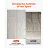 VEVOR 24 x 48 in PVC Ceiling Tiles 10-Pack Drop Ceiling Panels White Marble, PVC Foam Board, Grid Fit, Water-Resistant, Flexible Cut, Easy to Clean, Modern Decorative Finish for Home, Office Areas
