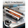 VEVOR Electric PVC Conduit Heater, 1/2" to 2", 1200W Rapid and Even Heating, PVC Bender Heater Pipe Bending Tool with Carrying Handle, Easy to Use, for Construction Crews, DIY Enthusiasts, Workshop
